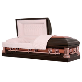 Infinity Agean - Solid Copper Bronze Casket