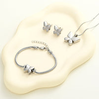 Paragon Cremation Jewelry Set - Silver Butterfly - ITPAR100