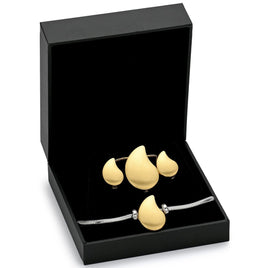 Paragon Cremation Jewelry Set - Golden Teardrop- ITPAR103