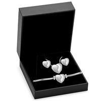 Paragon Cremation Jewelry Set - Silver Heart - ITPAR109