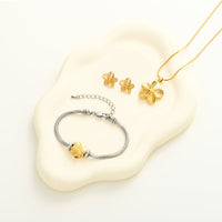 Paragon Cremation Jewelry Set - Golden Flower - ITPAR112