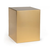 Humble Series - Bronze Snap Lock Cube Cremation Urn - IUAR103