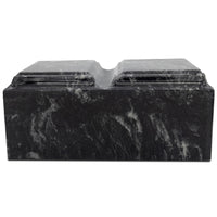 Ebony Pearl Grace Cultured Marble Companion Urn