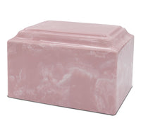 Fawn Pink Grace Cultured Marble Urn - IUCM805