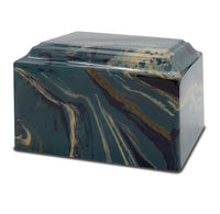 Camouflage Grace Cultured Marble Urn - IUCM817