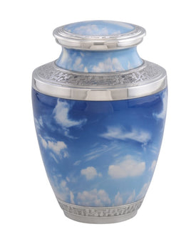 Credence Cloudy Day Cremation Urn - IUWP101