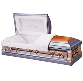 Infinity Agean - Solid Copper Lilac Casket