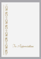 Royal Series Acknowledgment Card  - ST145-AK