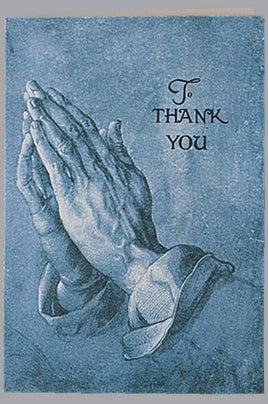 Praying Hands Acknowledgment Cards- ST200-AK