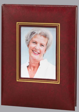 Picture Frame Memorial Guest Book - 6 Ring