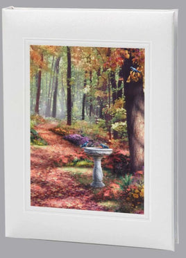 The Path in the Forest Funeral Guest Book - 6 Ring - ST783