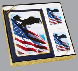 Patriotic Stationery Box Set - ST784BLU-BX