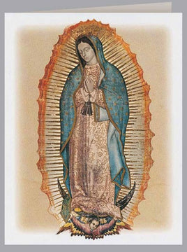 English- Lady of Guadalupe Acknowledgment - ST818ENG-AK