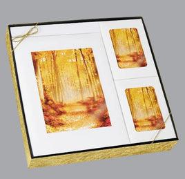 Golden Forest Stationery Box Set - ST8580-BX