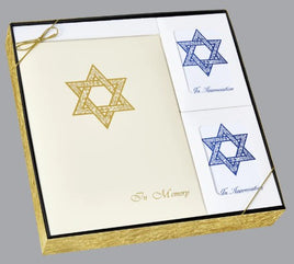 Star of David Box Set, White - ST878-BX