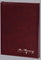 In Memory - Burgundy Funeral Guest Book ST8784-BK