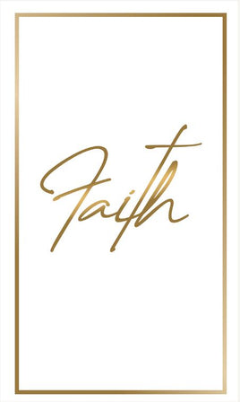 Grace Line Series Faith Prayer Card - STGR109-PC