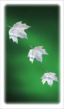 Grace Line Series Pearl Falling Leaves Prayer Card - STGR112-PC