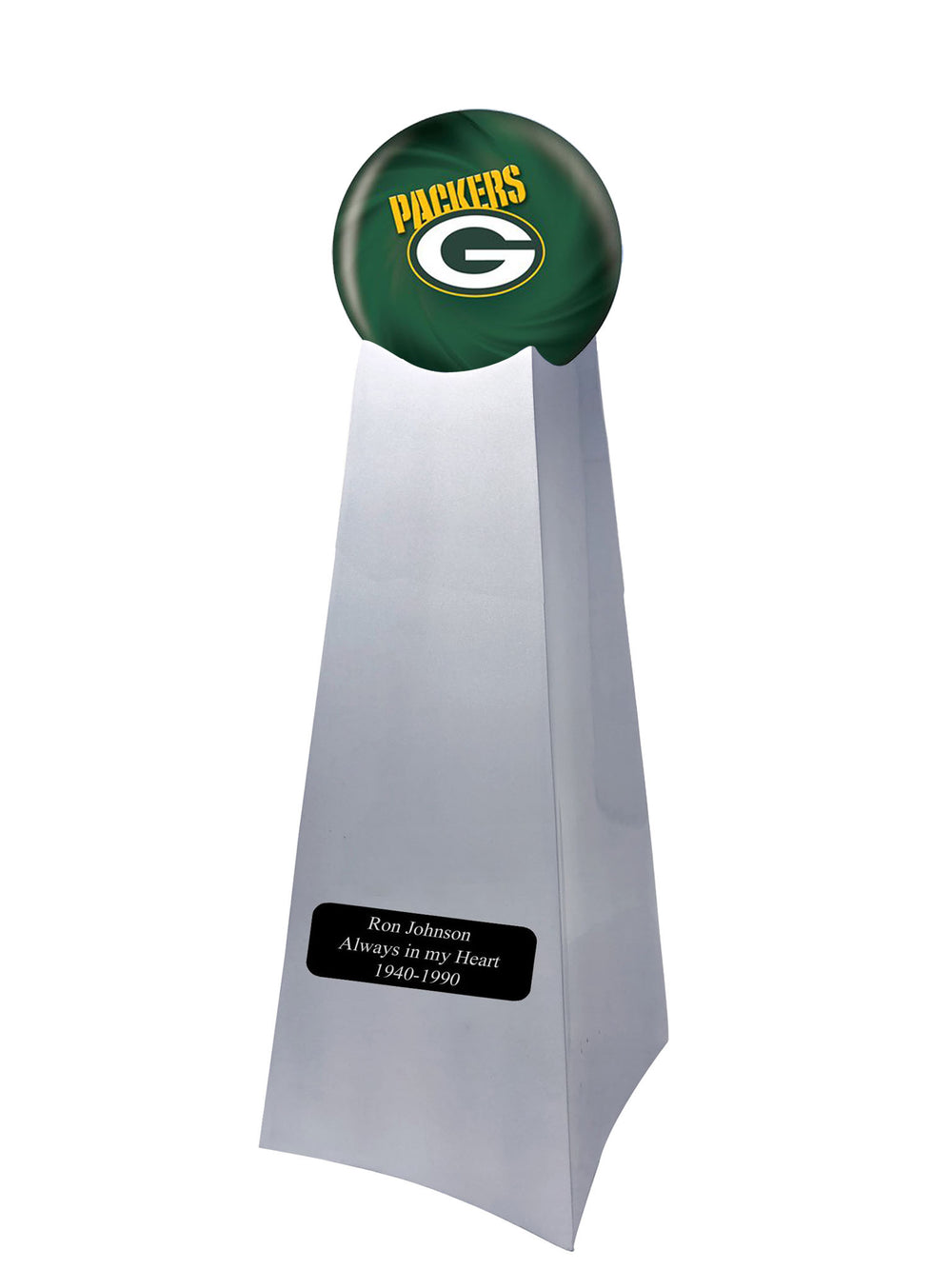 Green Bay Packers Hover Helmet Urn - In The Light Urns