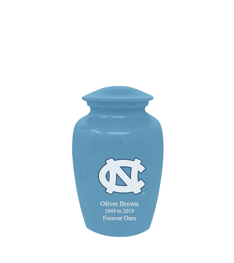 UNC Tar Heels Wood Coaster Engraved 4 Pack - College Fabric Store